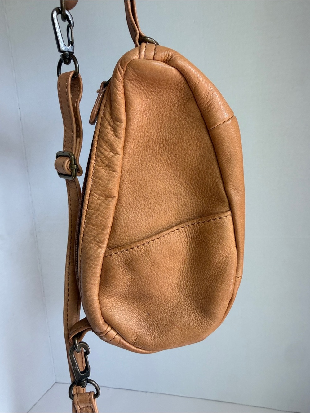 LL Bean Crossbody leather mini bag